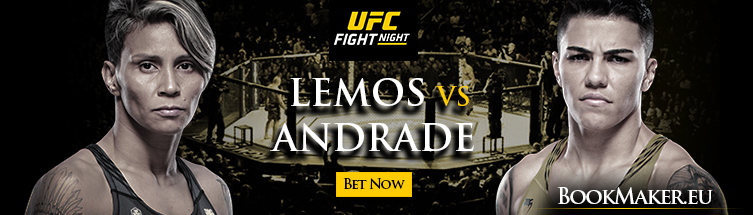 UFC Fight Night 207: Lemos vs. Andrade Betting